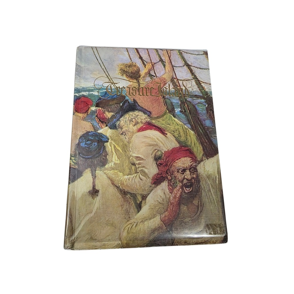 Treasure Island Robert Louis Stevenson Illustrated Junior Library 1986 Hardcover
